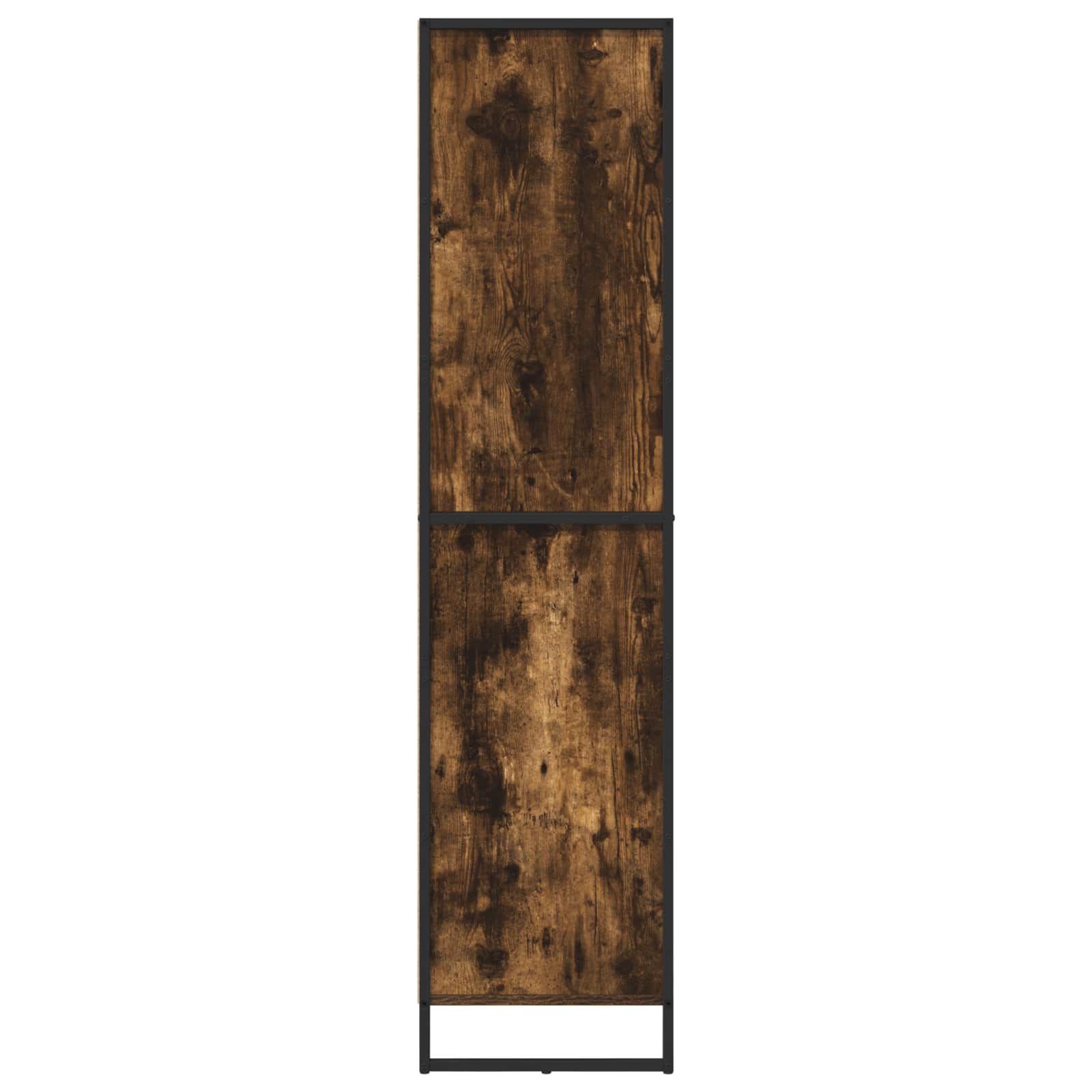 Kreveta 2 pcs Dimni hrast 81 x 36 x 150.5 cm Konstruirano drvo