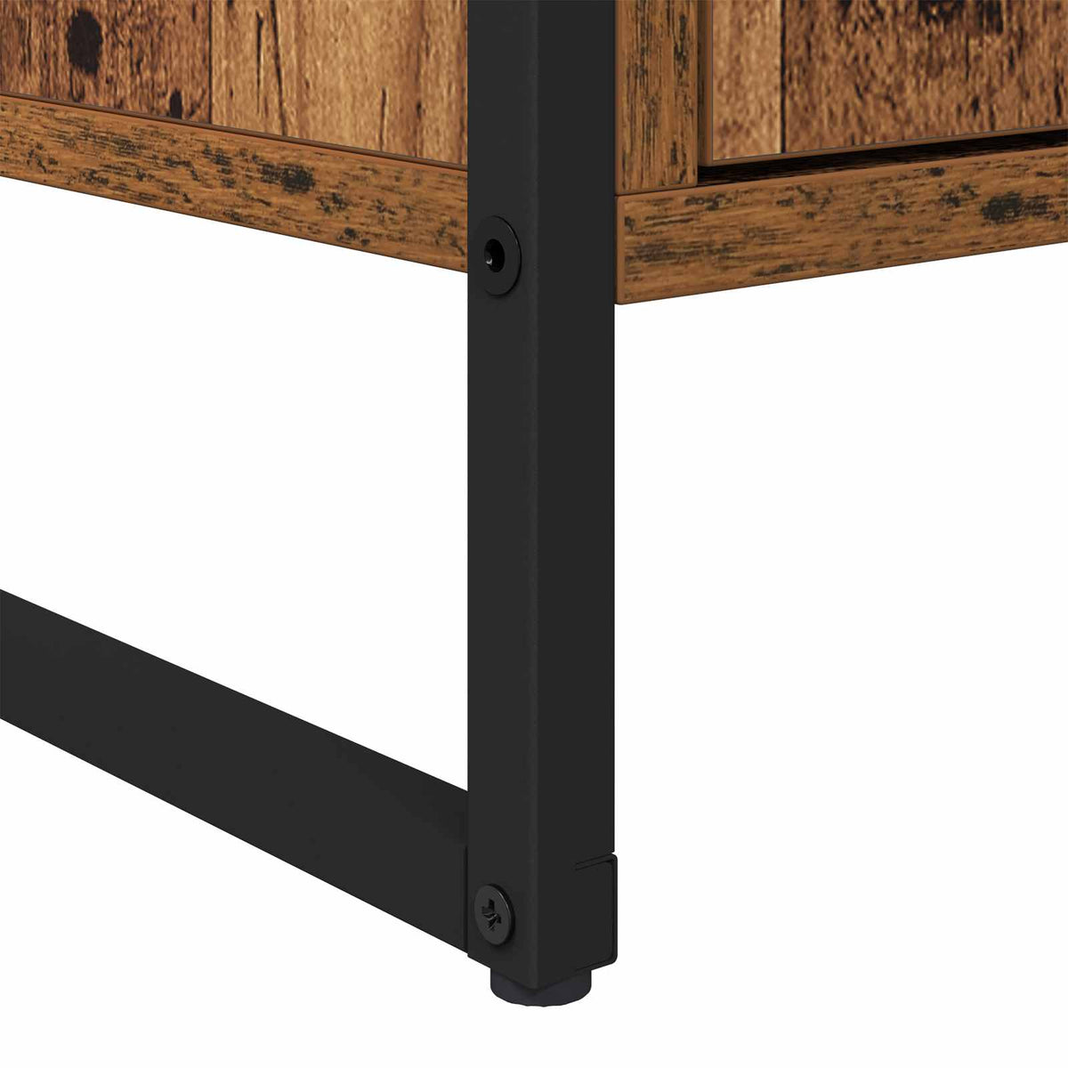 Kreveta 2 pcs Staro drvo 81 x 36 x 150.5 cm Konstruirano drvo