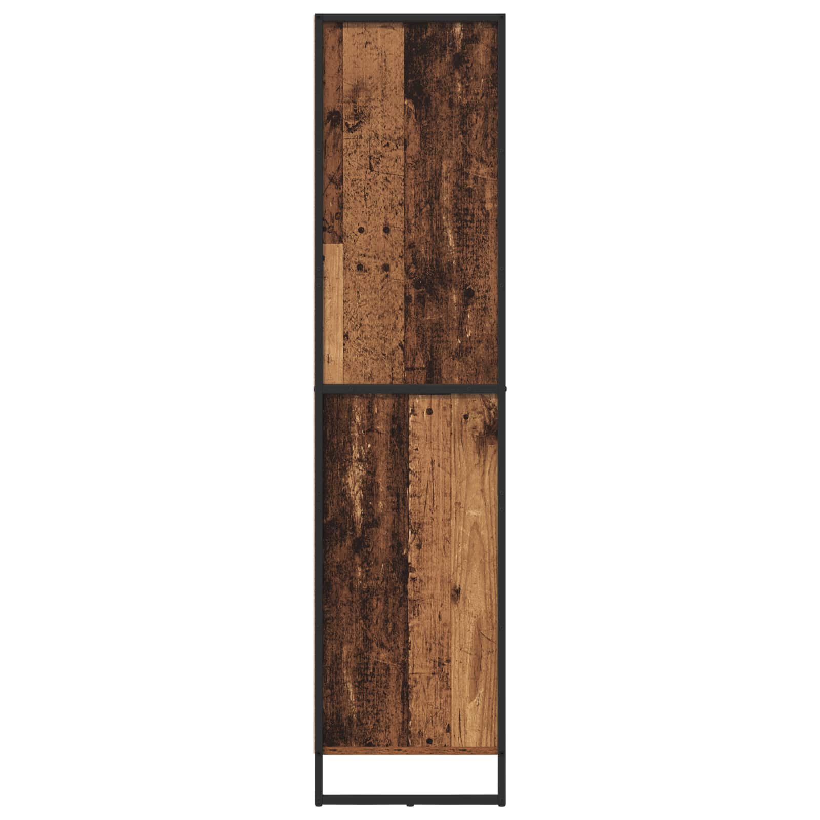 Kreveta 2 pcs Staro drvo 81 x 36 x 150.5 cm Konstruirano drvo