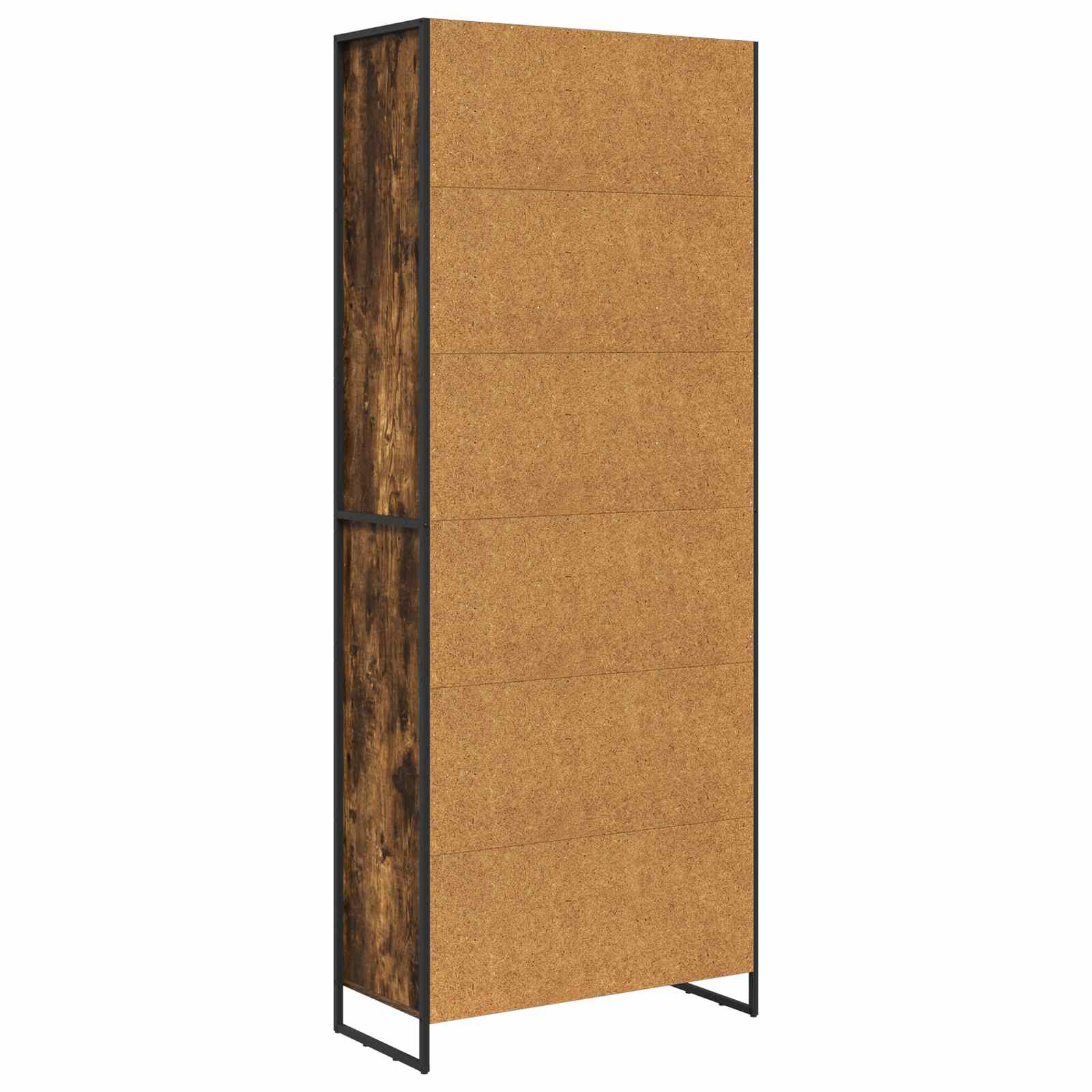 Visoki ormari Dimni hrast 79 x 36 x 200 cm Konstruirano drvo