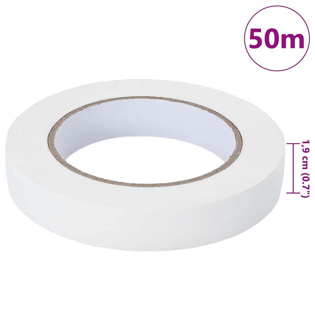 Trake za maskiranje slikara 24 pcs Bijelo 19mm x 50m Papir