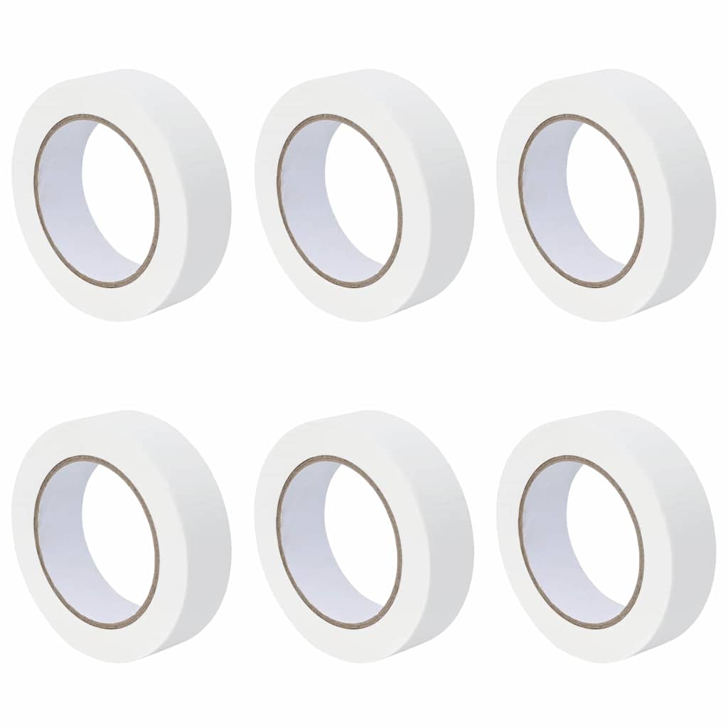 Trake za maskiranje slikara 6 pcs Bijelo 30mm x 50m Papir