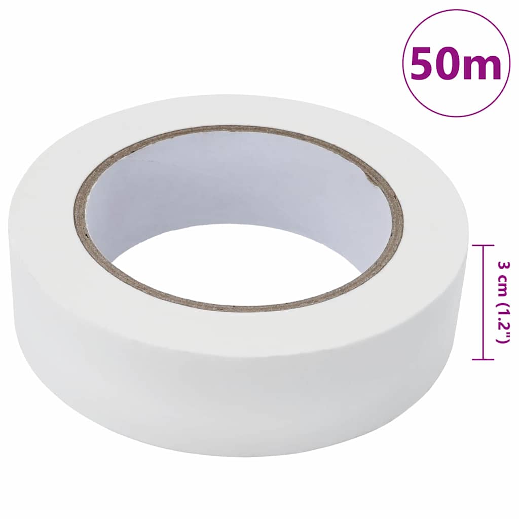 Trake za maskiranje slikara 6 pcs Bijelo 30mm x 50m Papir