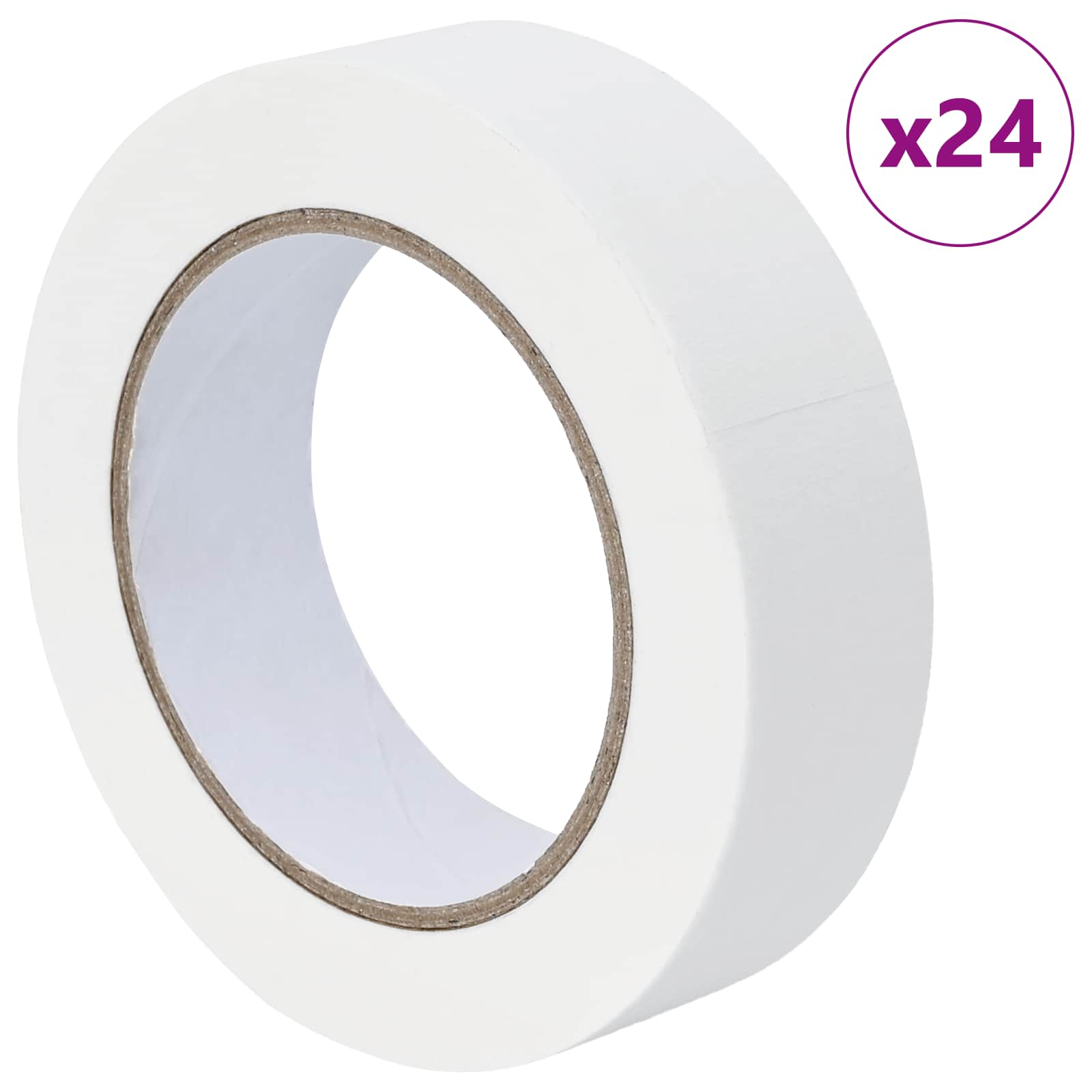 Trake za maskiranje slikara 24 pcs Bijelo 30mm x 50m Papir