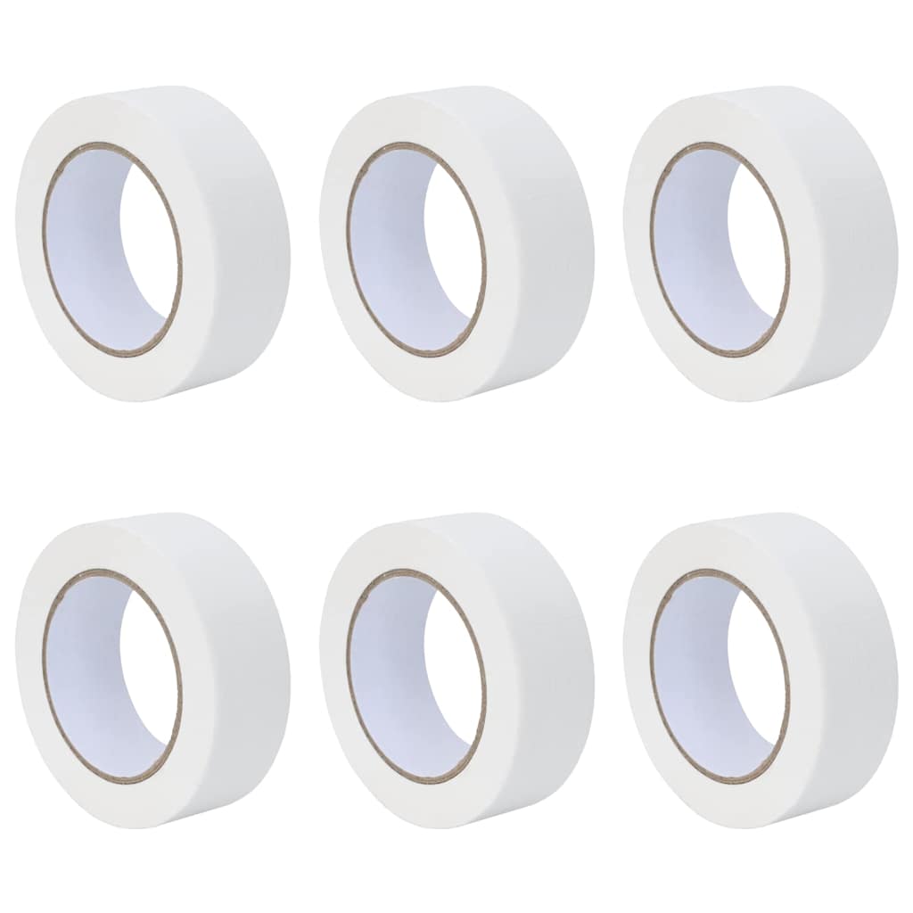 Trake za maskiranje slikara 6 pcs Bijelo 38mm x 50m Papir