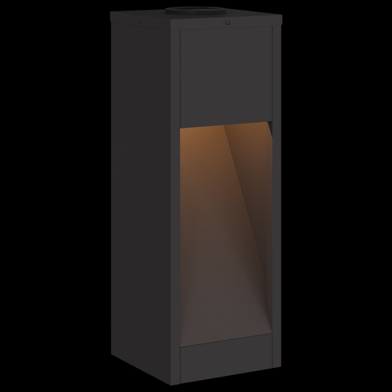 Solarna LED svjetiljka za stazu 2 pcs Crna