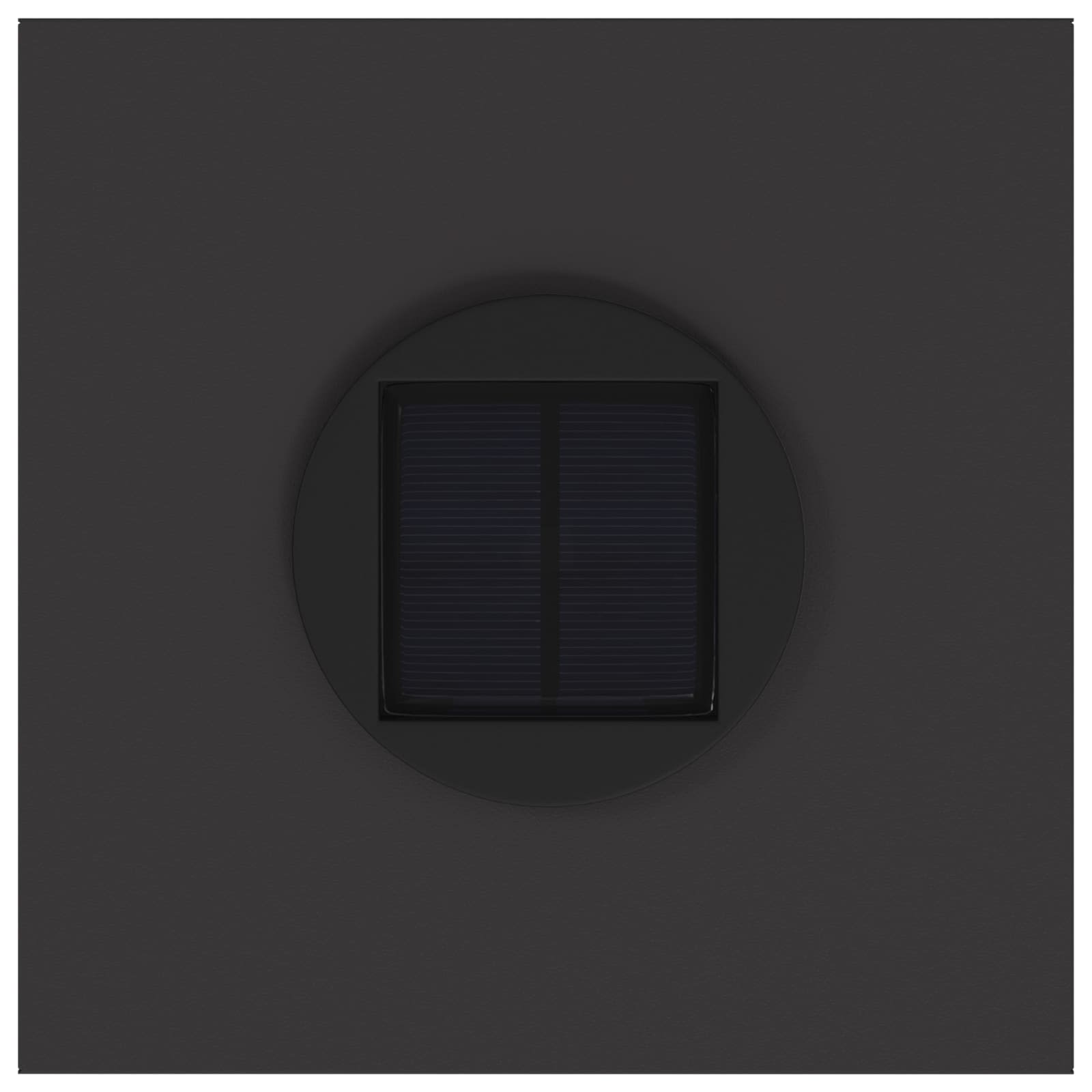Solarna LED svjetiljka za stazu 2 pcs Crna