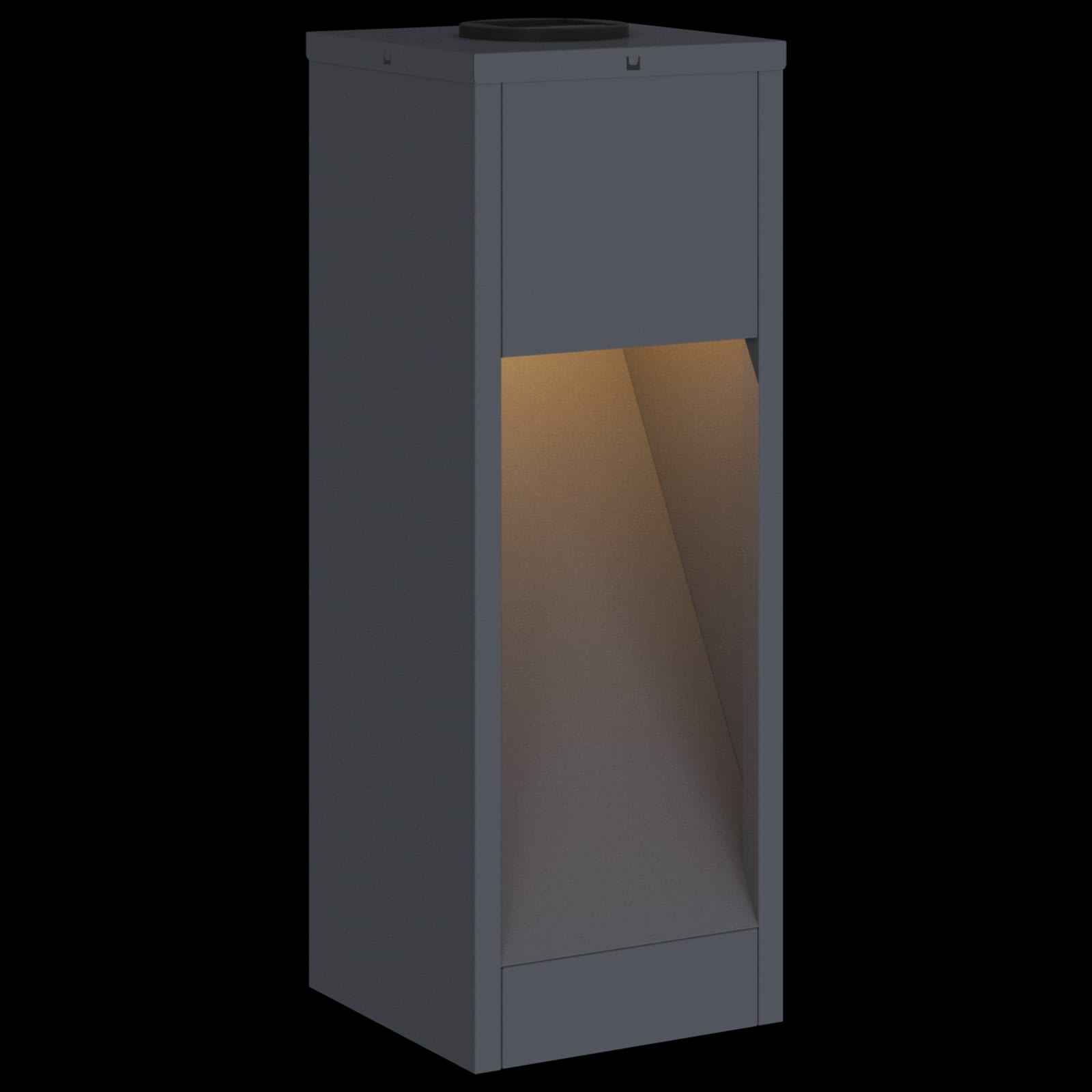 Solarna LED svjetiljka za stazu 2 pcs Antracit