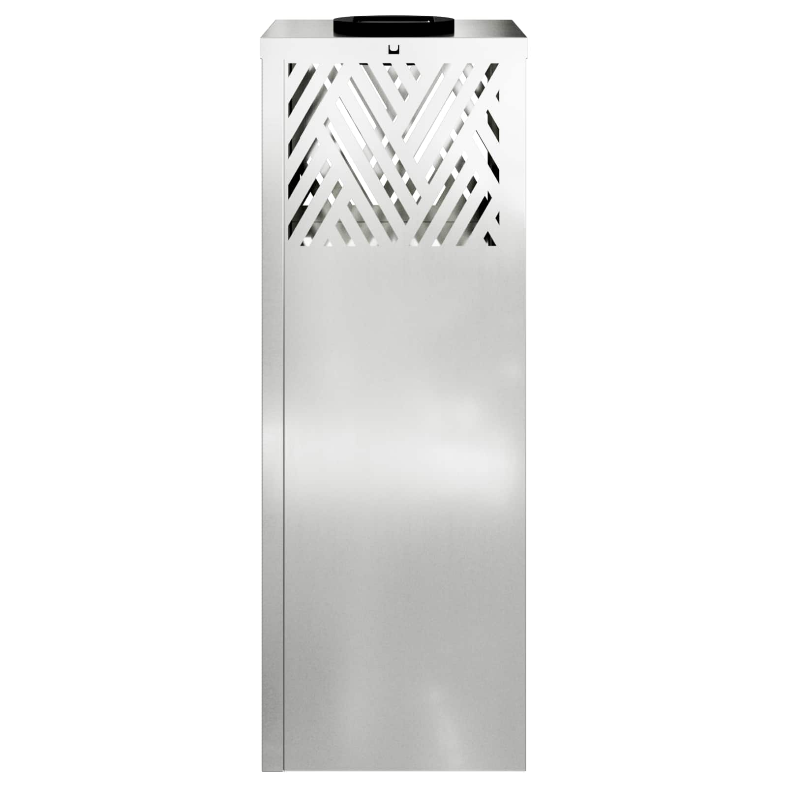 Solarna LED svjetlost za stazu 2 pcs Srebrno Galvanizirano