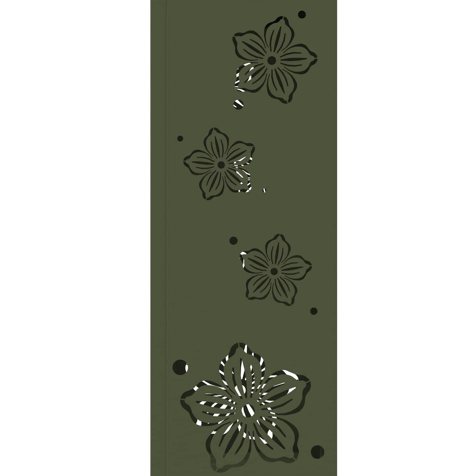 Solarna LED svjetlost za stazu 2 pcs Maslinasto zelena