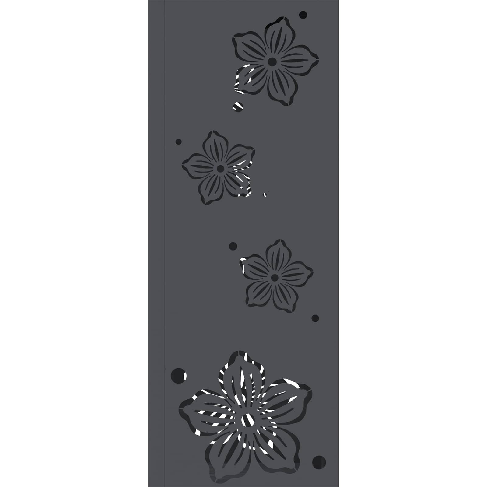 Solarna LED svjetlost za stazu 2 pcs Antracit