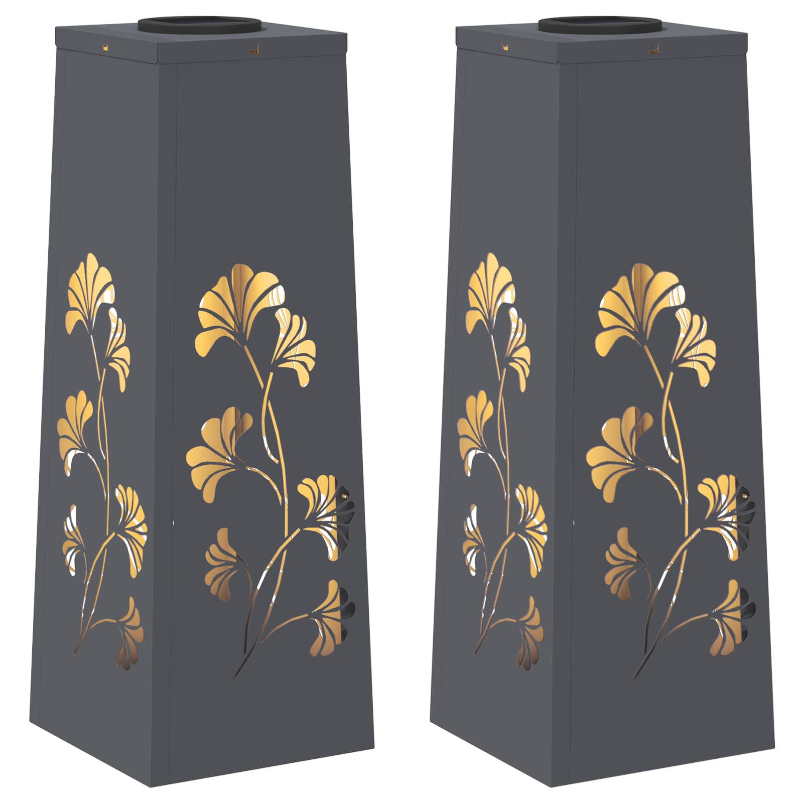 Solarna LED svjetlost za stazu 2 pcs Antracit
