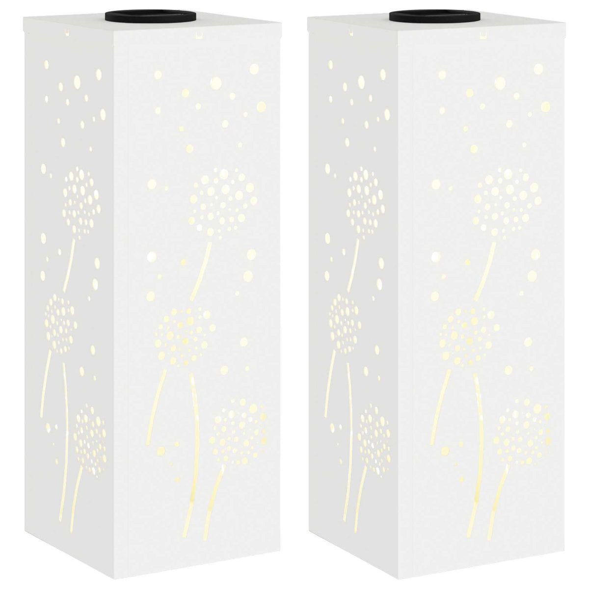 Solarna LED svjetlost za stazu 2 pcs Bijelo
