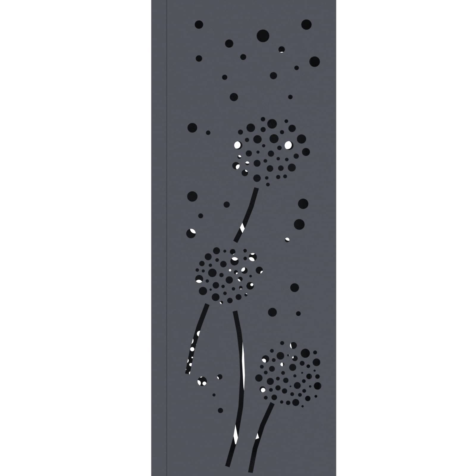 Solarna LED svjetlost za stazu 2 pcs Antracit