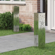 Solarna LED svjetlost za stazu 2 pcs Rđa Galvanizirano