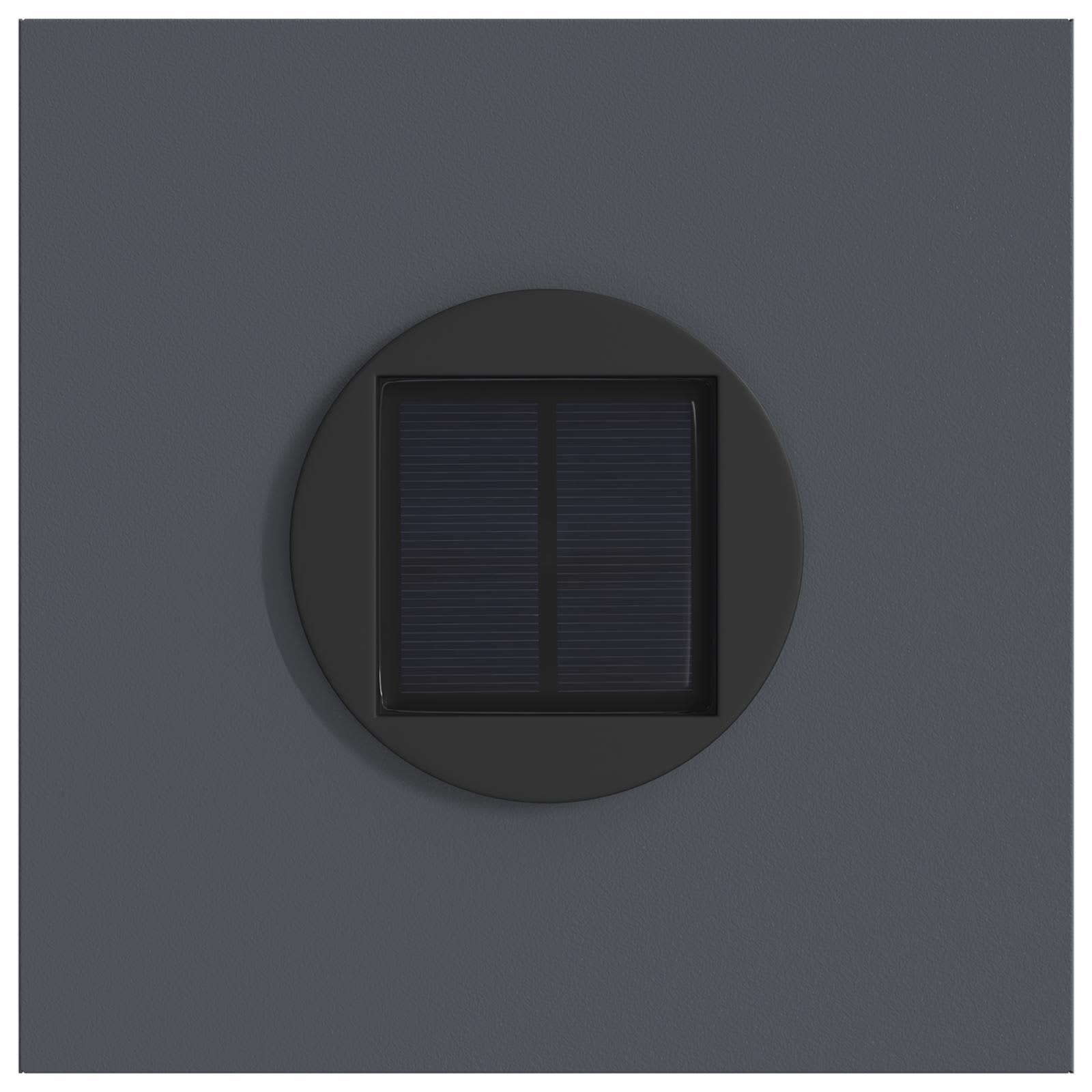 Solarna LED svjetlost za stazu 2 pcs Antracit