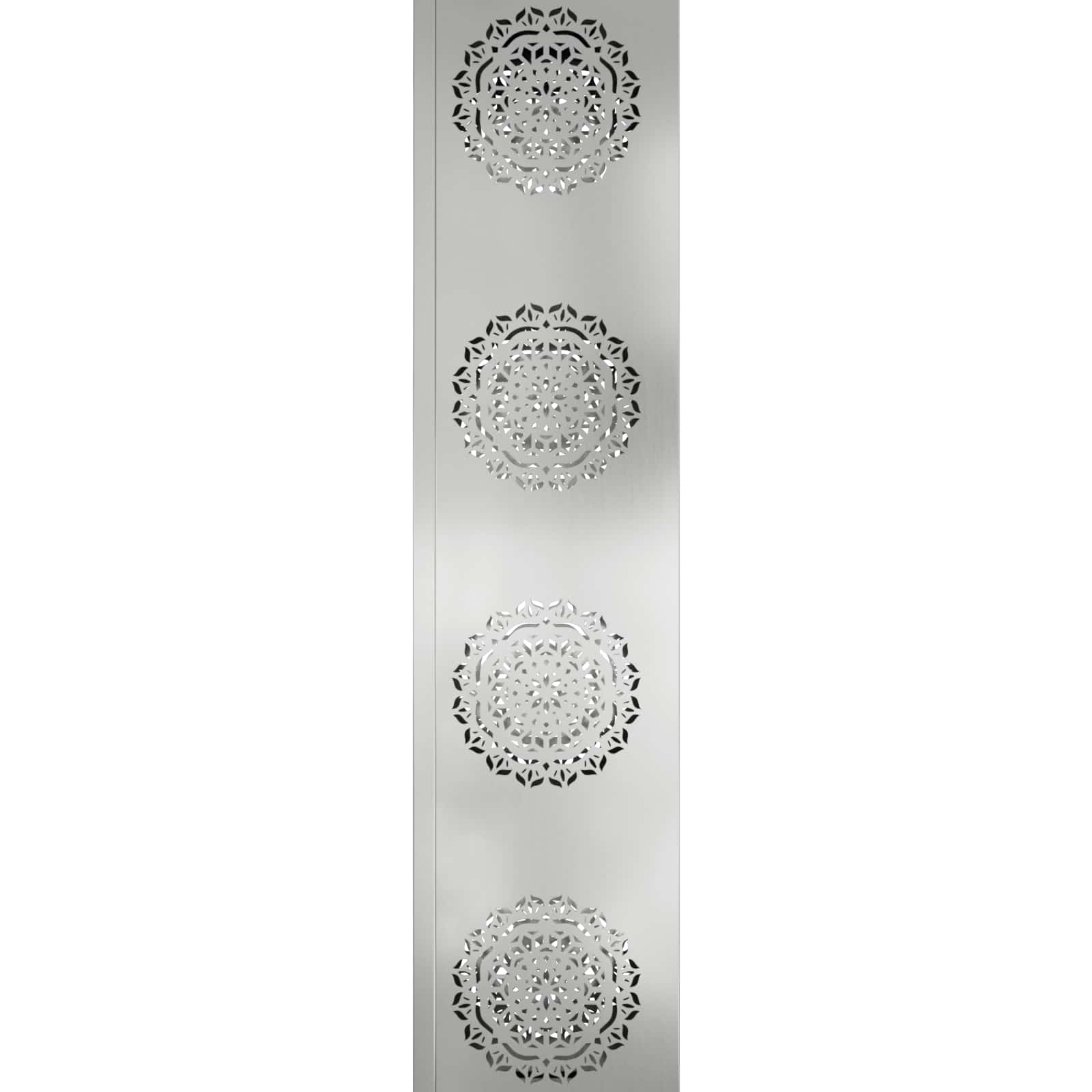 Solarna LED svjetlost za stazu 2 pcs Srebrno Cinkani čelik