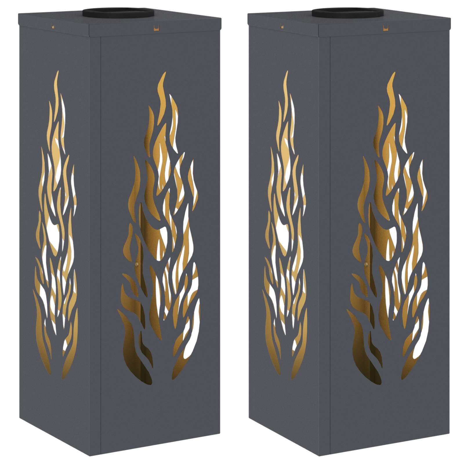 Solarna LED svjetlost za stazu 2 pcs Antracit