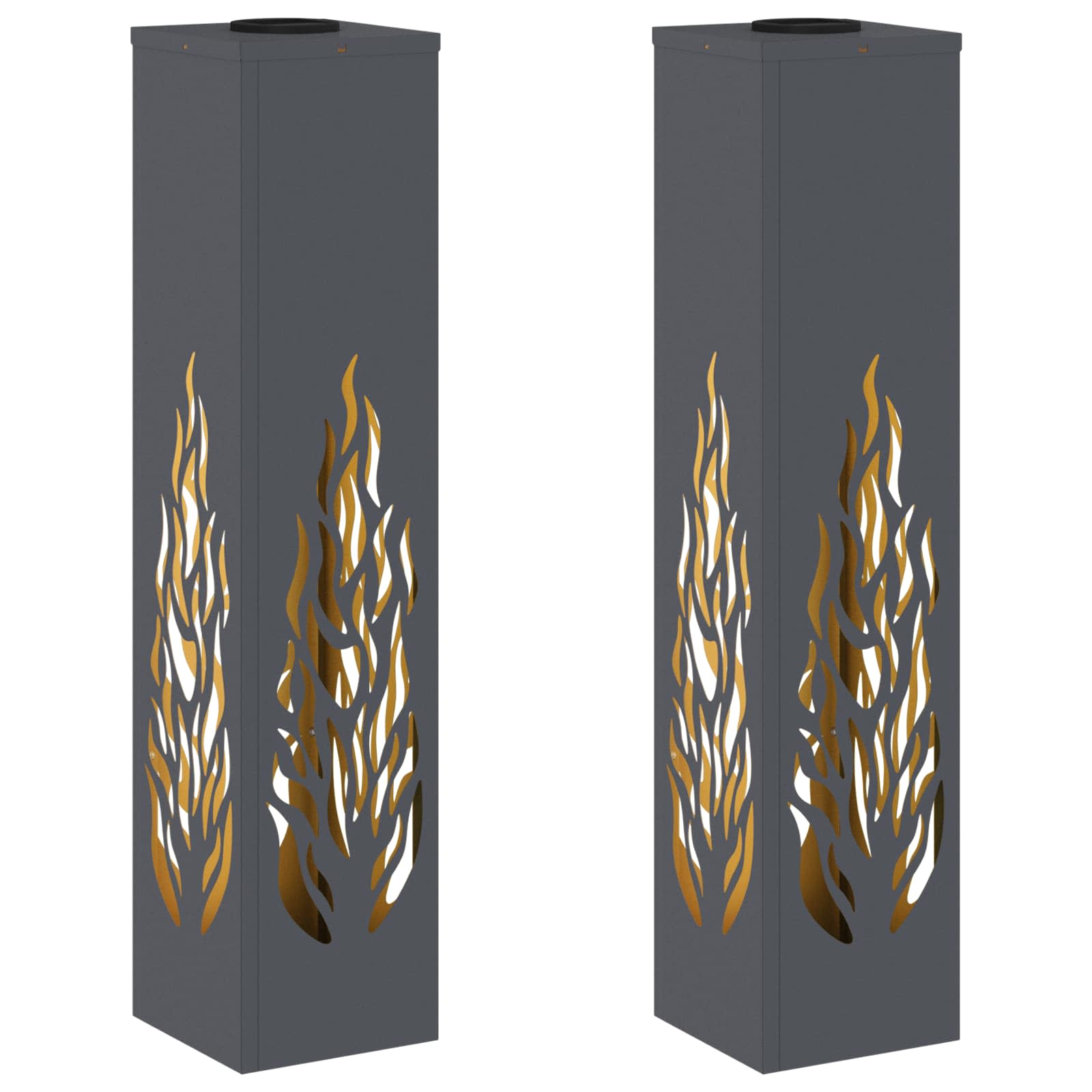Solarna LED svjetlost za stazu 2 pcs Antracit