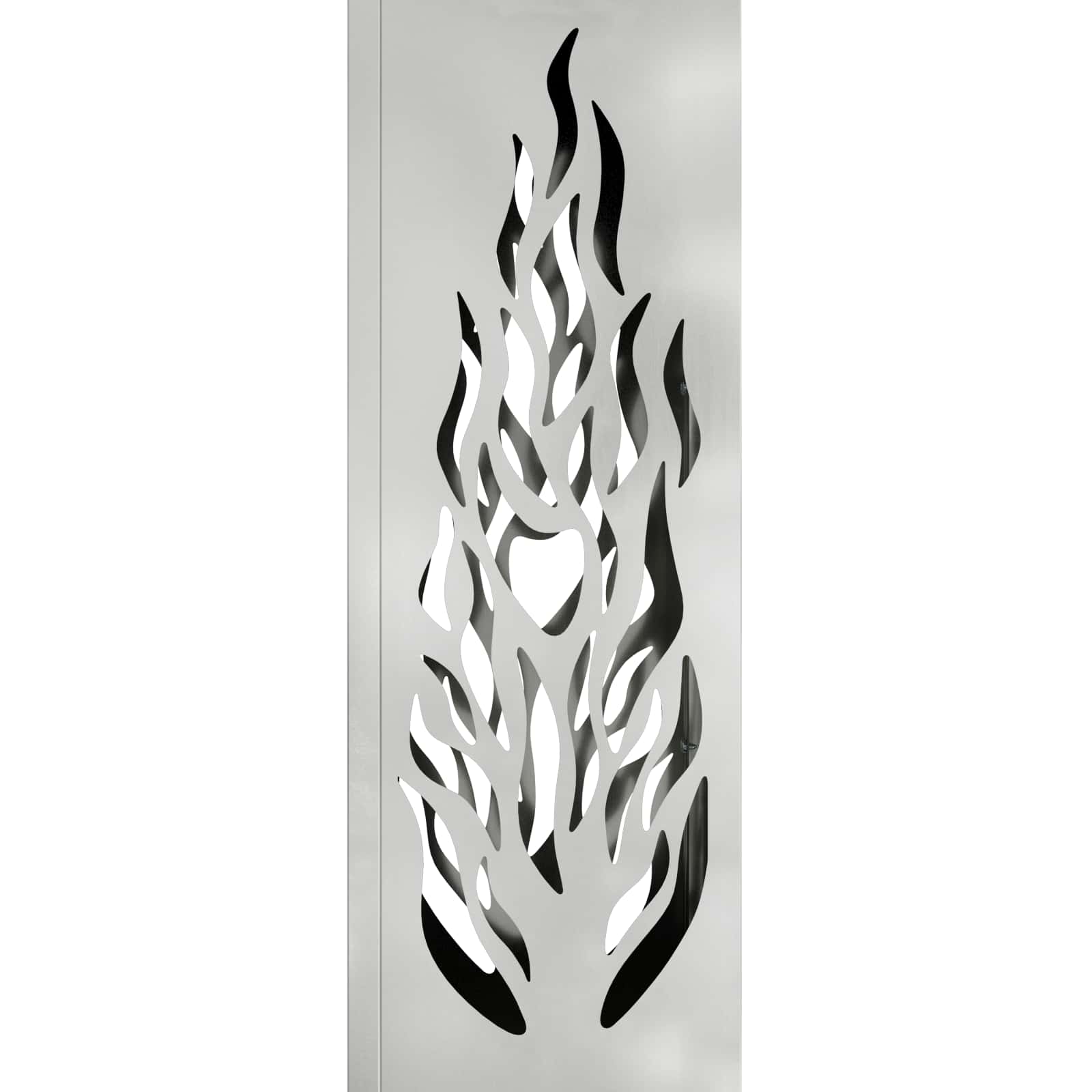 Solarna LED svjetlost za stazu 2 pcs Srebrno Cinkani čelik