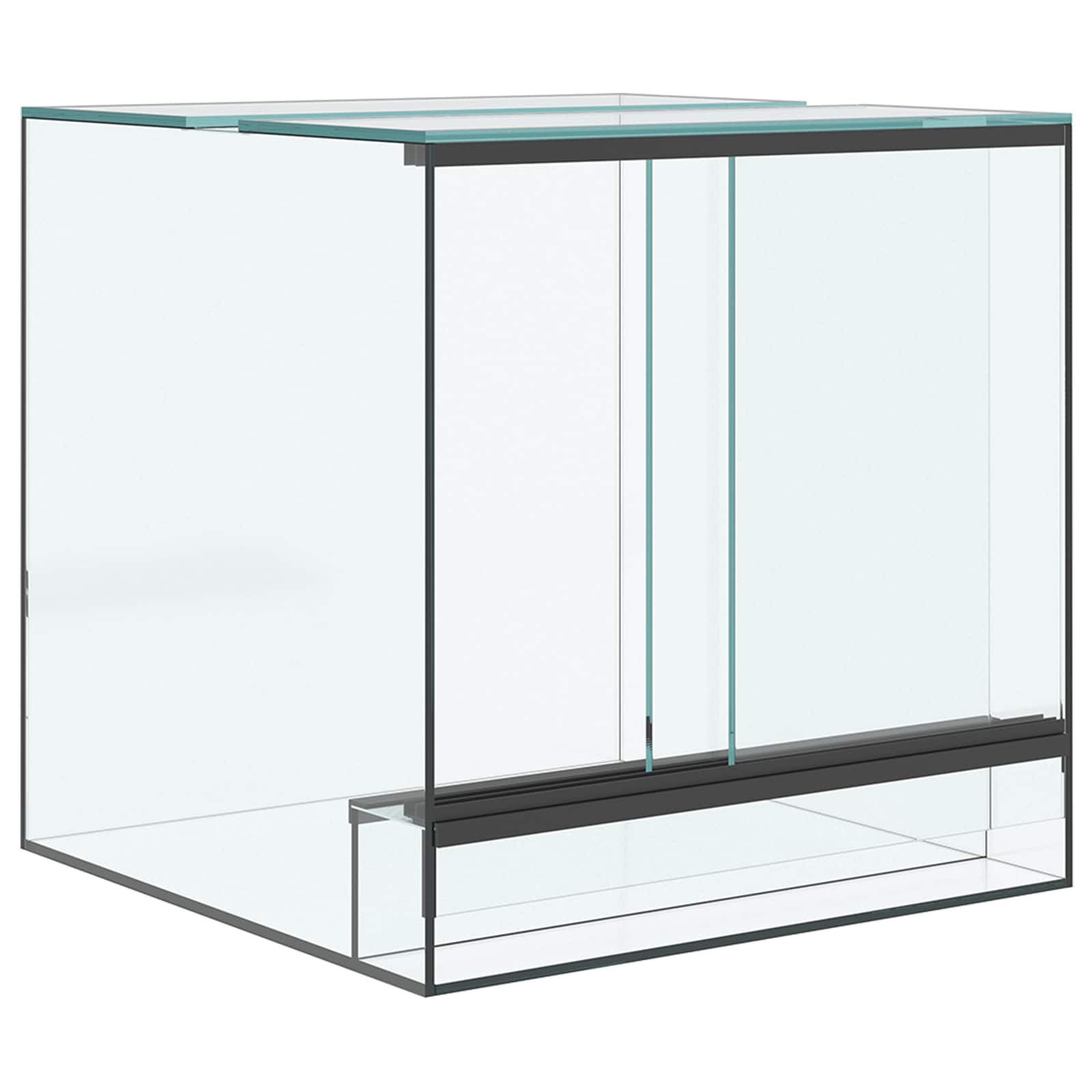 Terarij s pohranom *Transparent*an 30 x 30 x 30 cm Stakl