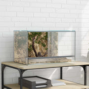 Terarij s pohranom *Transparent*an 50 x 30 x 30 cm Stakl