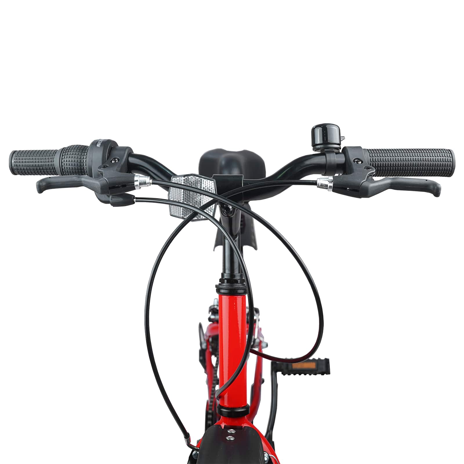 Dječji Bicikl 24 Inča 6-Speed za djecu od 8 do 12 godina Crvena