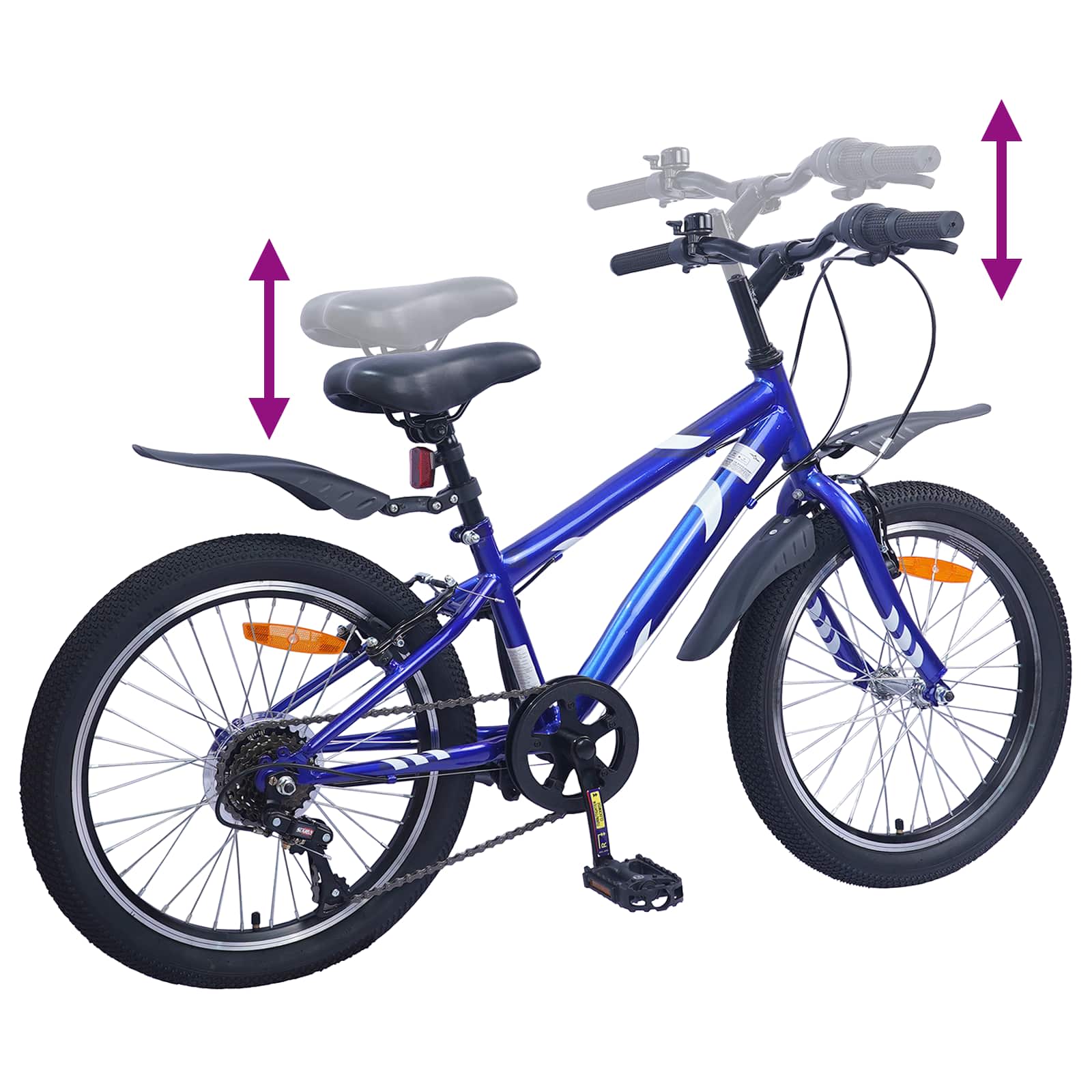 Dječji Bicikl 20 Inča 6-Speed za djecu od 6 do 11 godina