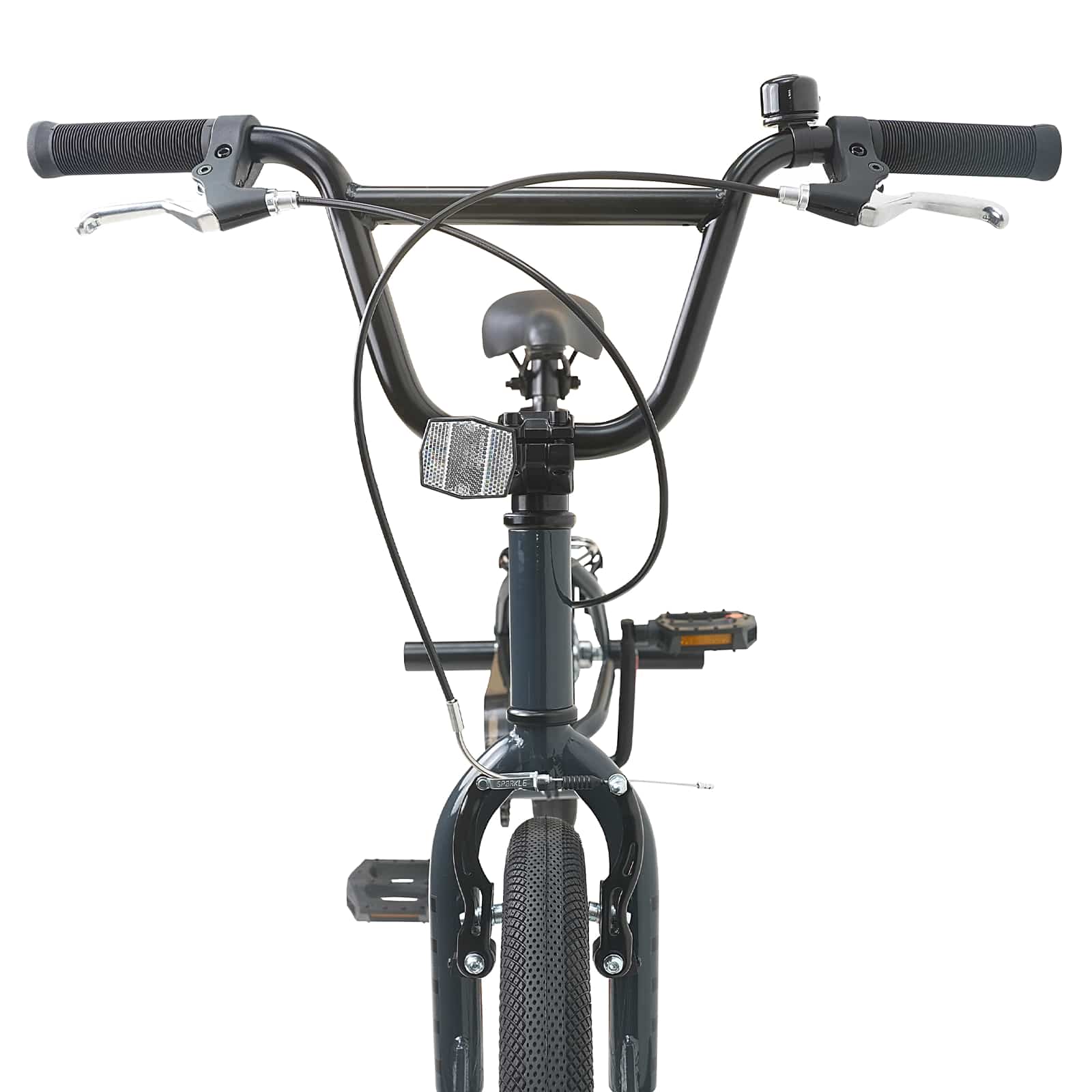 BMX Bicikl 16 Inča za 5-8 godina Tamnosiva