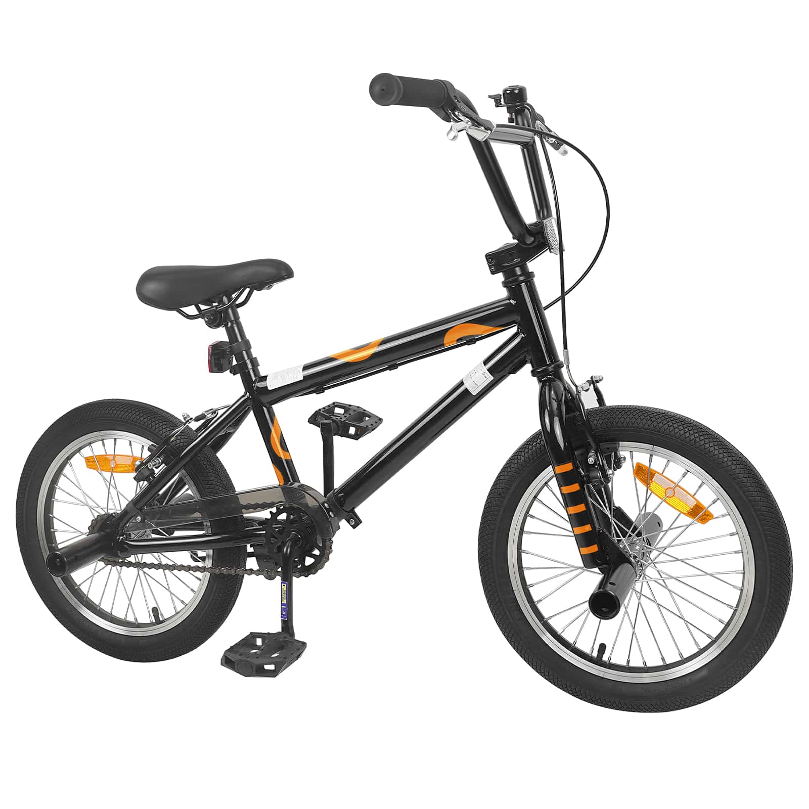 BMX Bicikl 16 Inča za 5-8 godina Crna