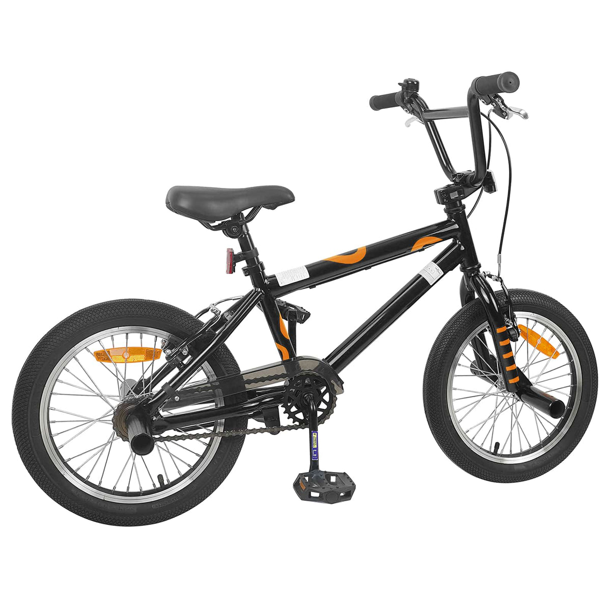 BMX Bicikl 16 Inča za 5-8 godina Crna