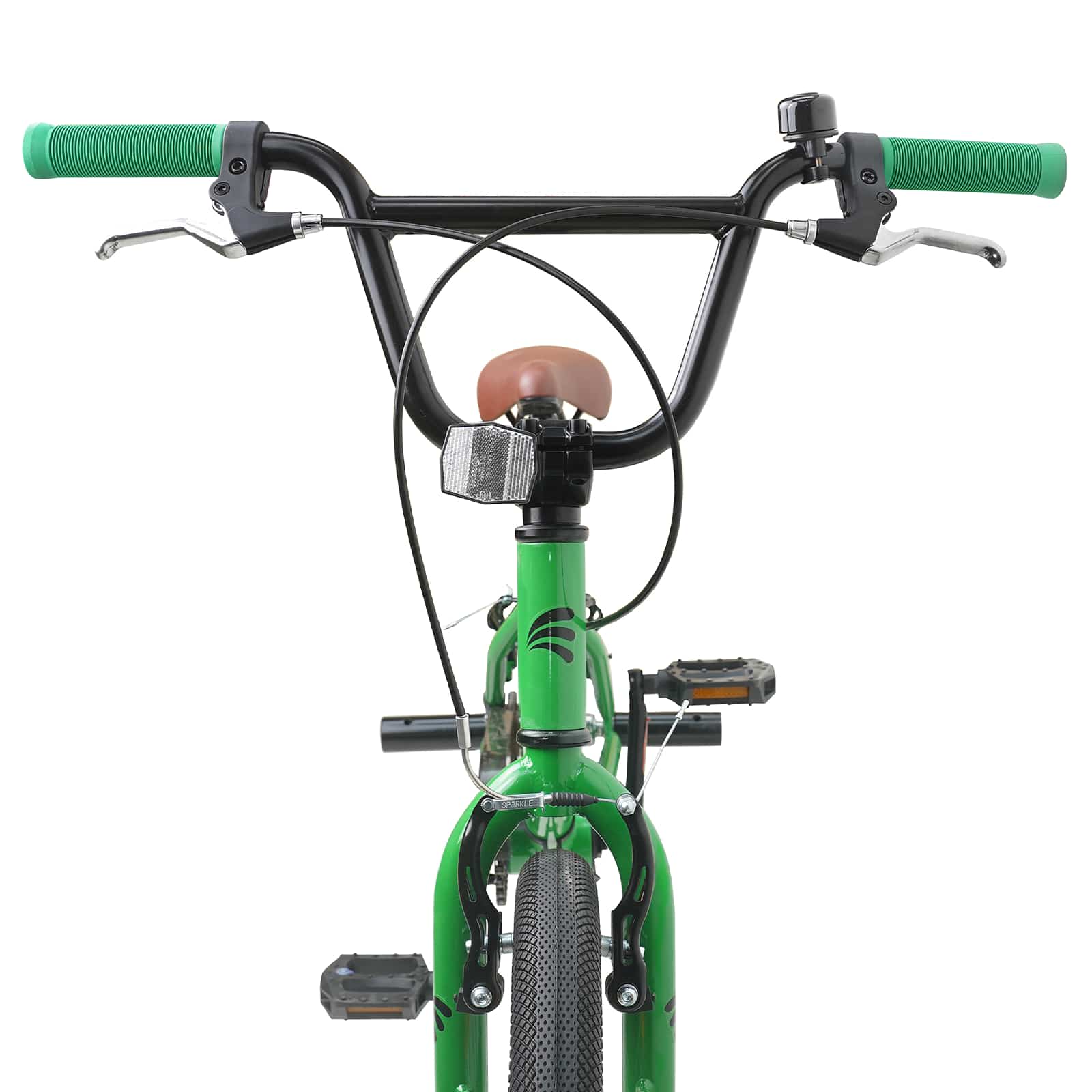 BMX Bicikl 18 Inča za djecu od 7 do 10 godina Zelena