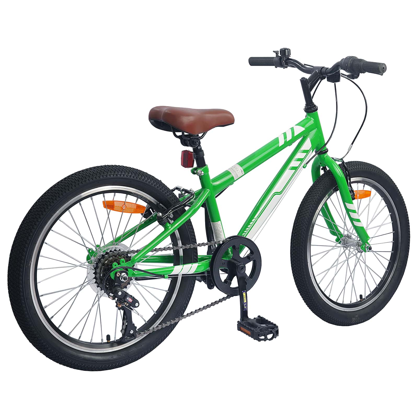 Planinski Bicikl 20 Inča 6-Speed za 5-8 godina Zelena