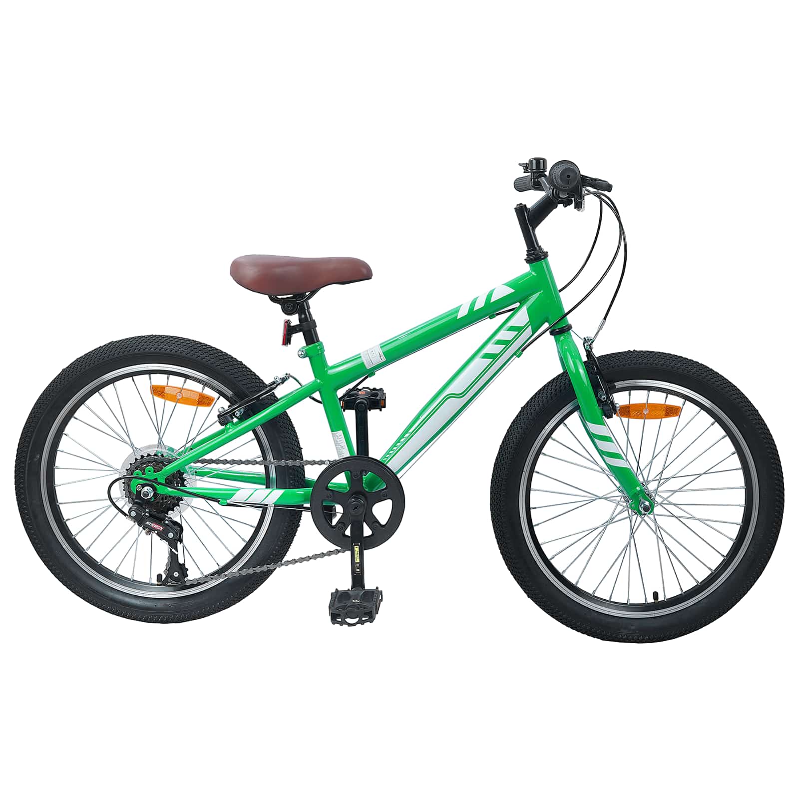 Planinski Bicikl 20 Inča 6-Speed za 5-8 godina Zelena
