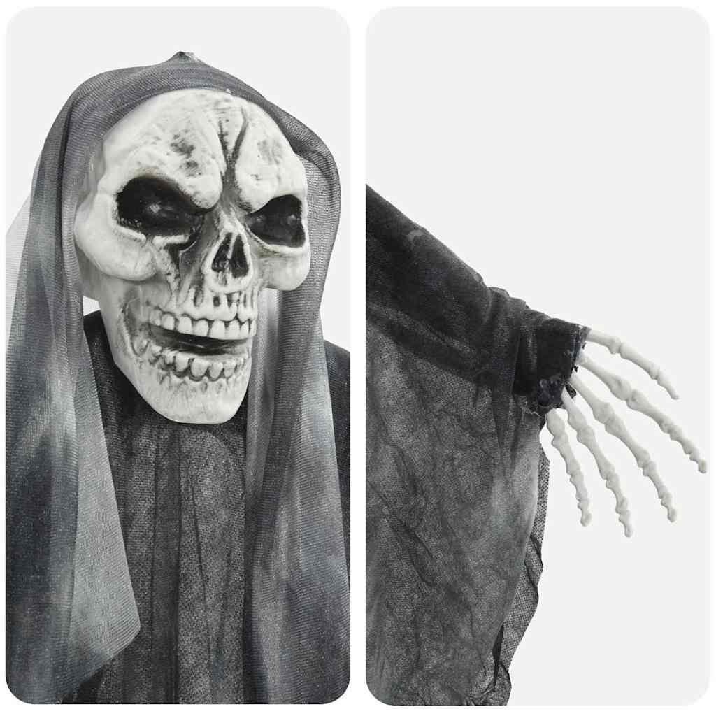 Halloween Ob Hanging Ghost 3 pcs Crna 66 x 110 cm Poliester
