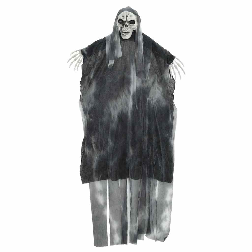 Halloween Ob Hanging Ghost 3 pcs Crna 66 x 110 cm Poliester