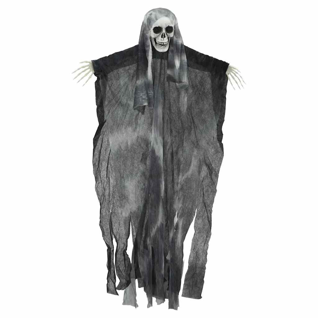 Halloween Ob Hanging Ghost 3 pcs Crna 66 x 110 cm Poliester