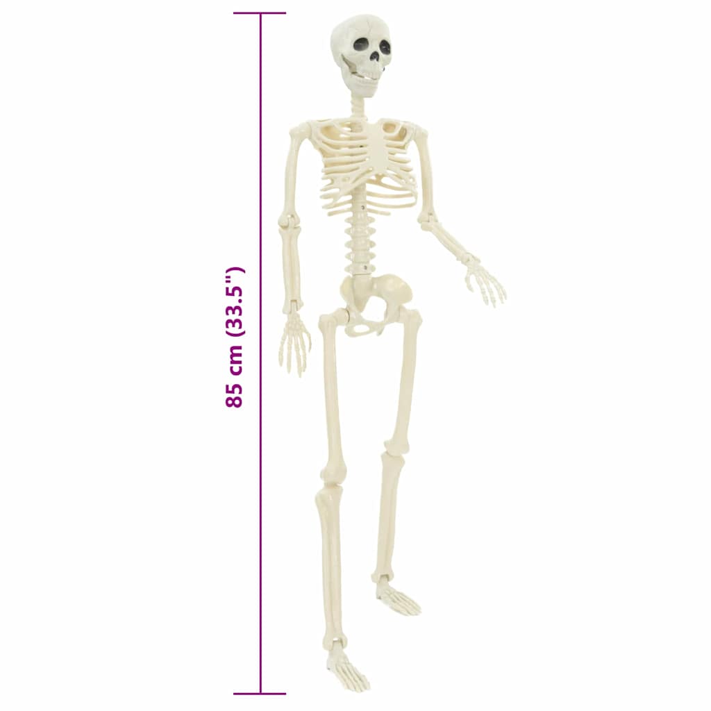 Halloween Skelet 2 pcs Bijelo 85 cm PVC