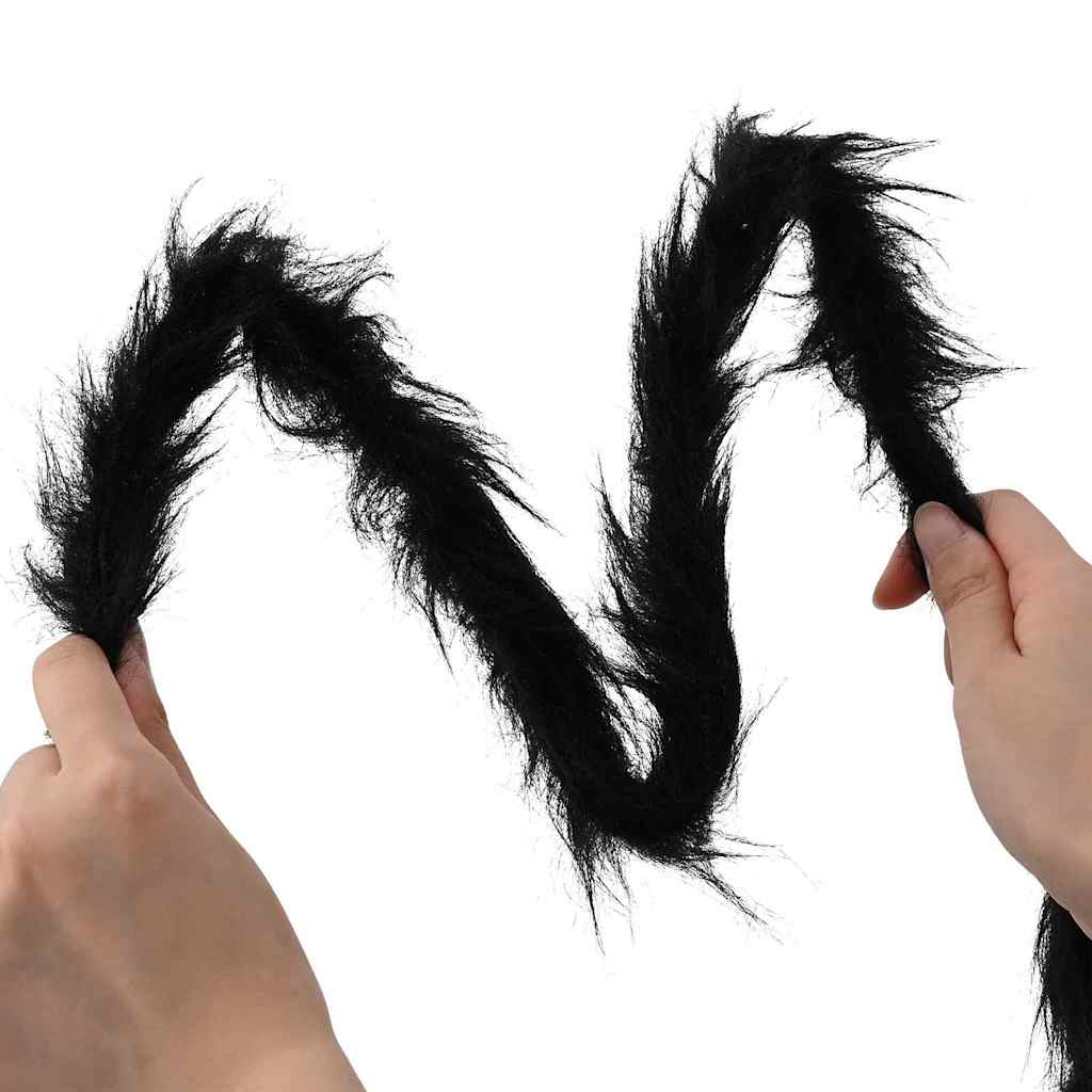 Halloween Pauk Dekoracija 3 pcs Crna 200 cm Poliester i čelik