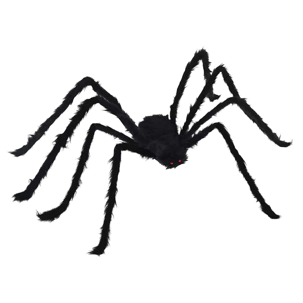 Halloween Pauk Dekoracija 3 pcs Crna 150 cm Poliester i čelik