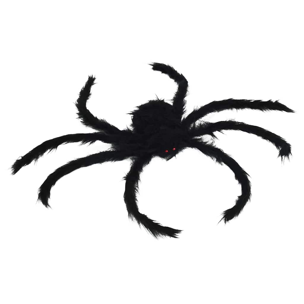 Halloween Pauk Dekoracija 6 pcs Crna 75 cm Poliester i čelik