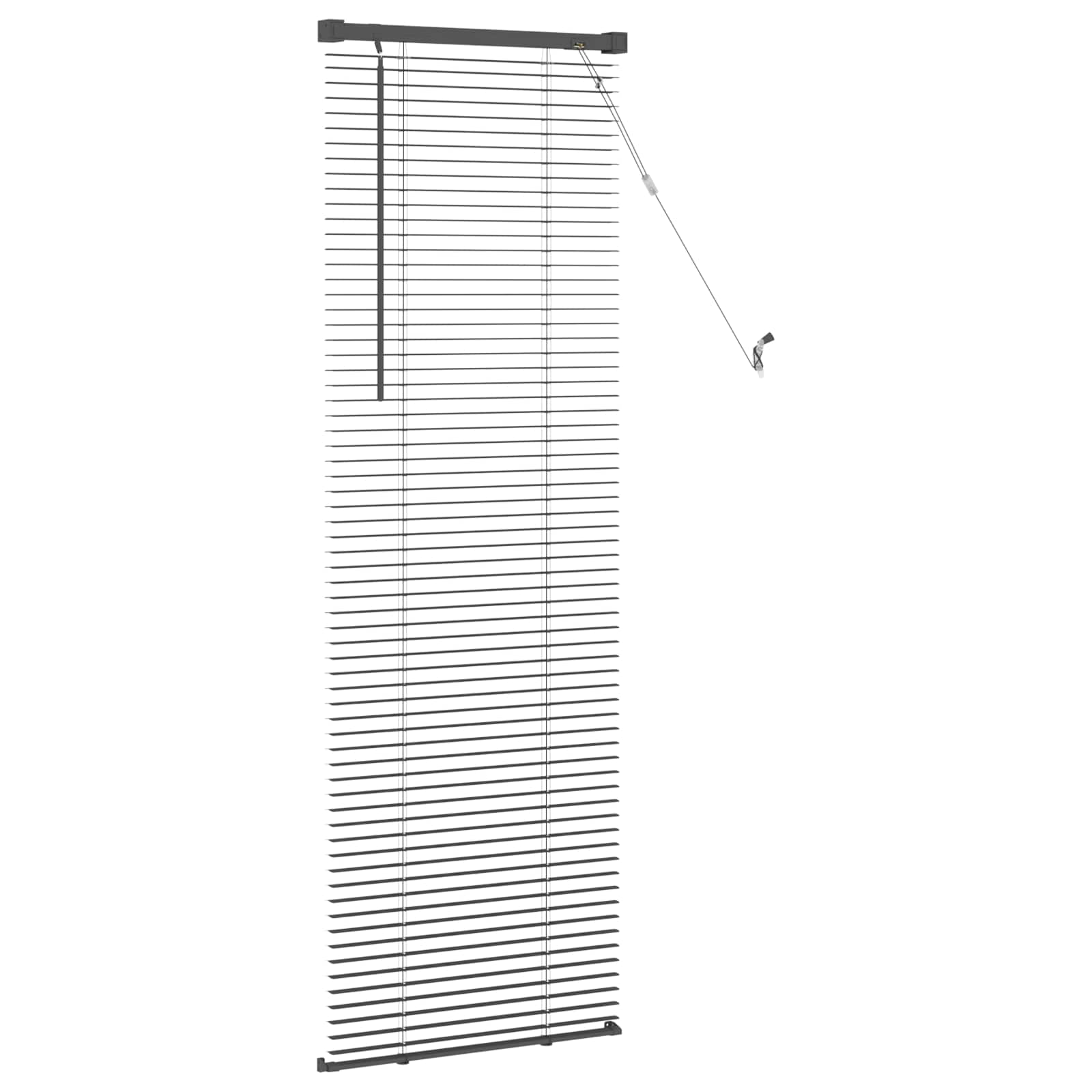 Venecijanska roleta Srebrno Siva 150 x 60 cm PVC