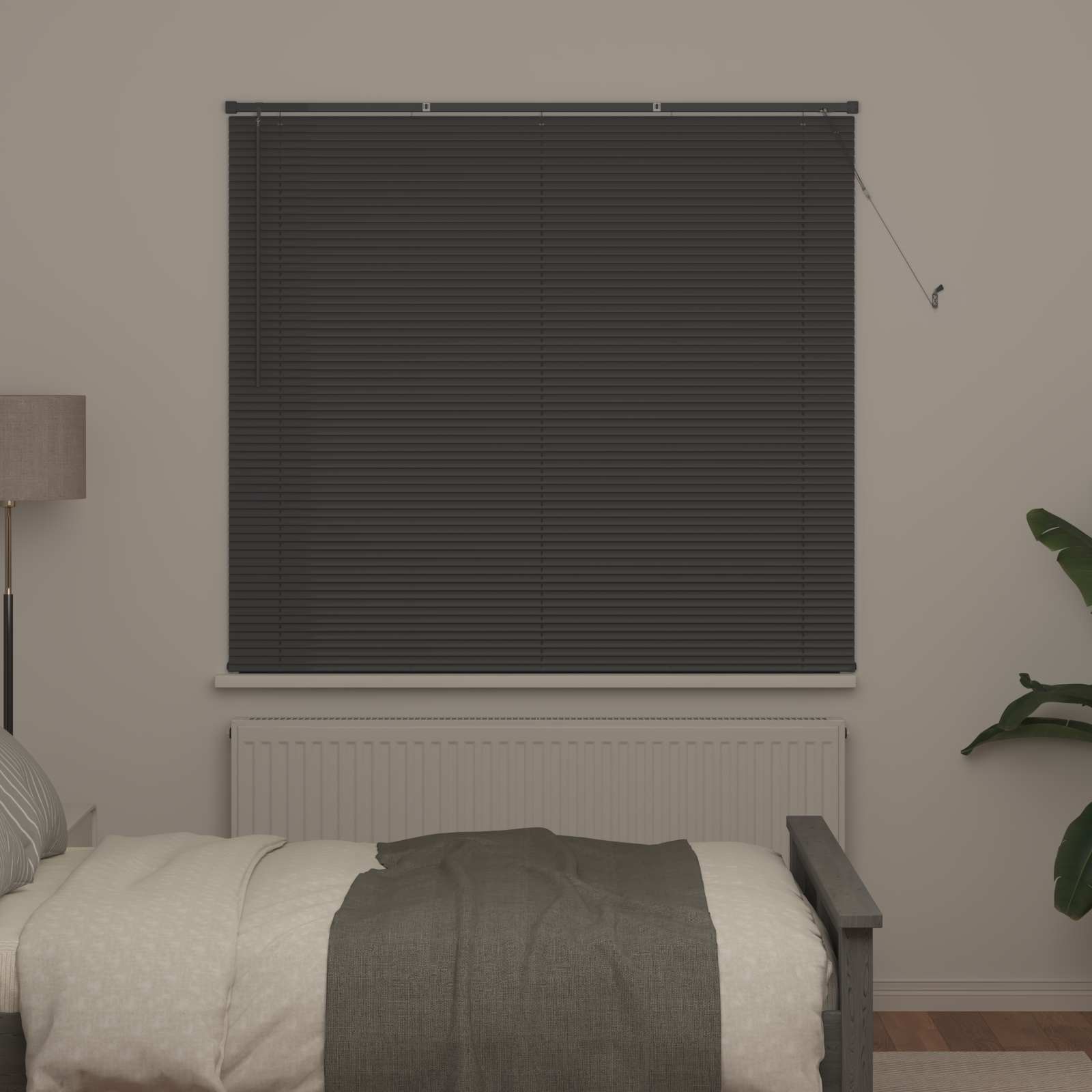Venecijanska roleta Srebrno Siva 150 x 160 cm PVC