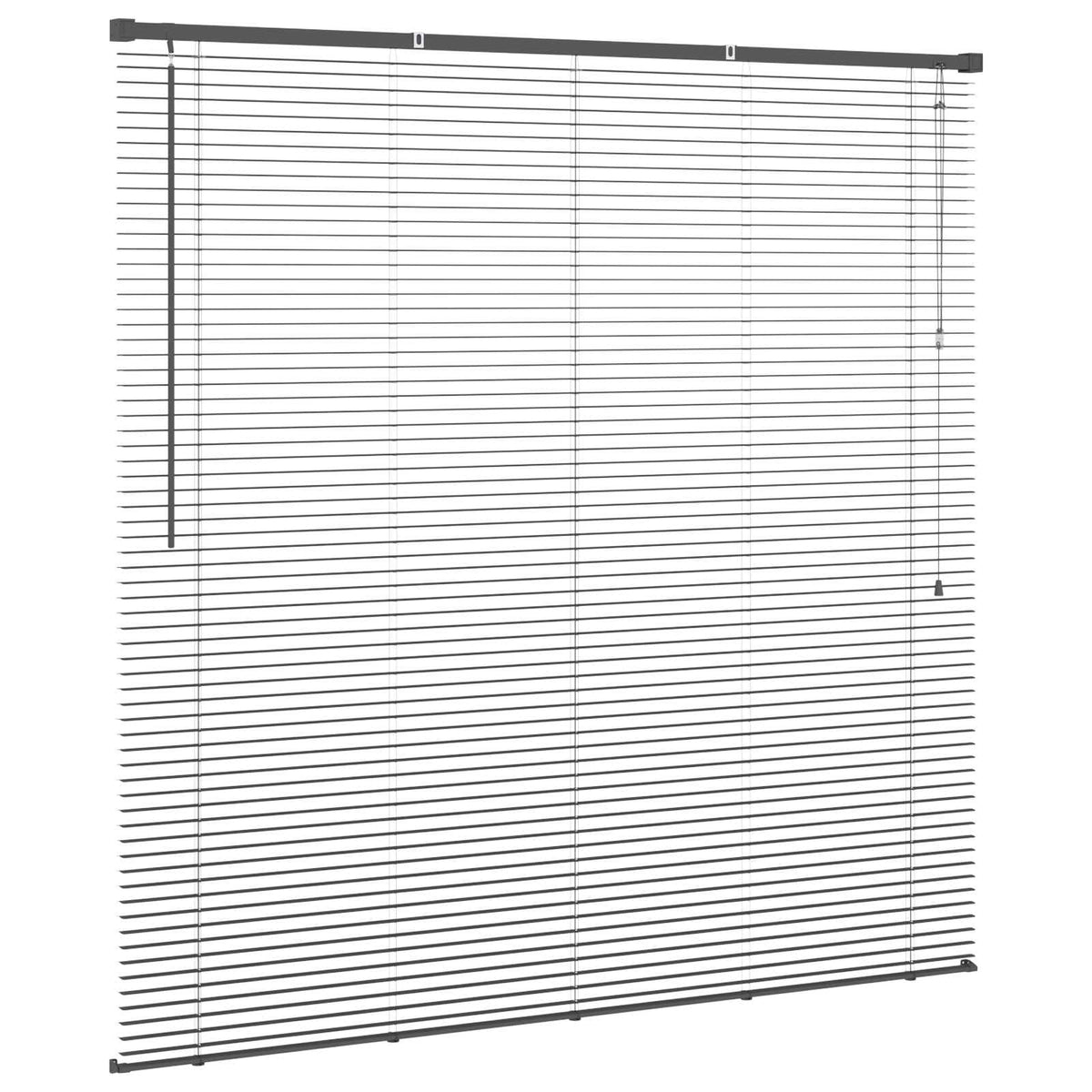Venecijanska roleta Srebrno Siva 150 x 160 cm PVC