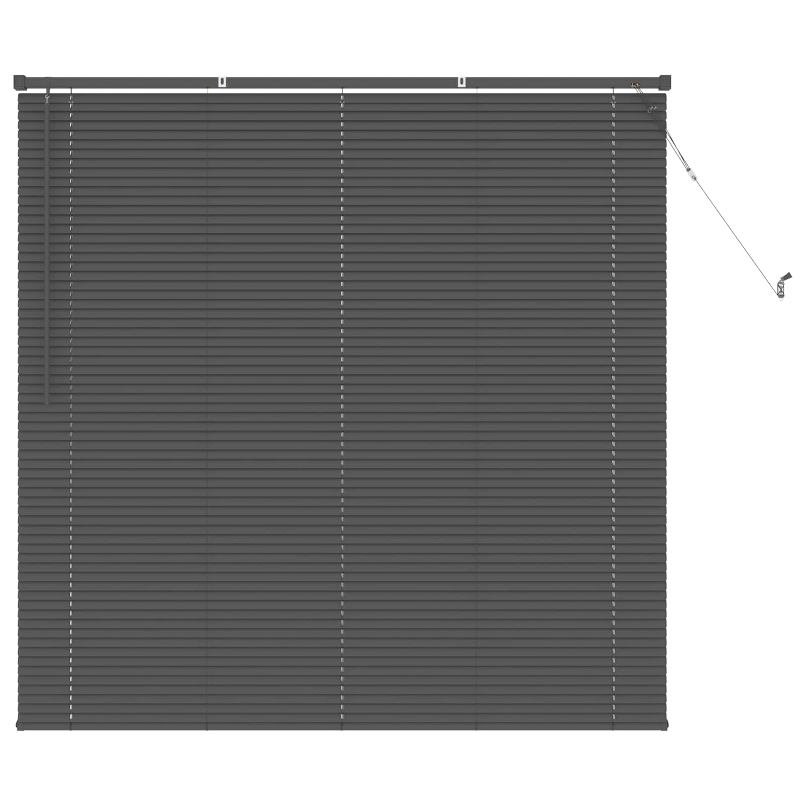 Venecijanska roleta Srebrno Siva 150 x 160 cm PVC