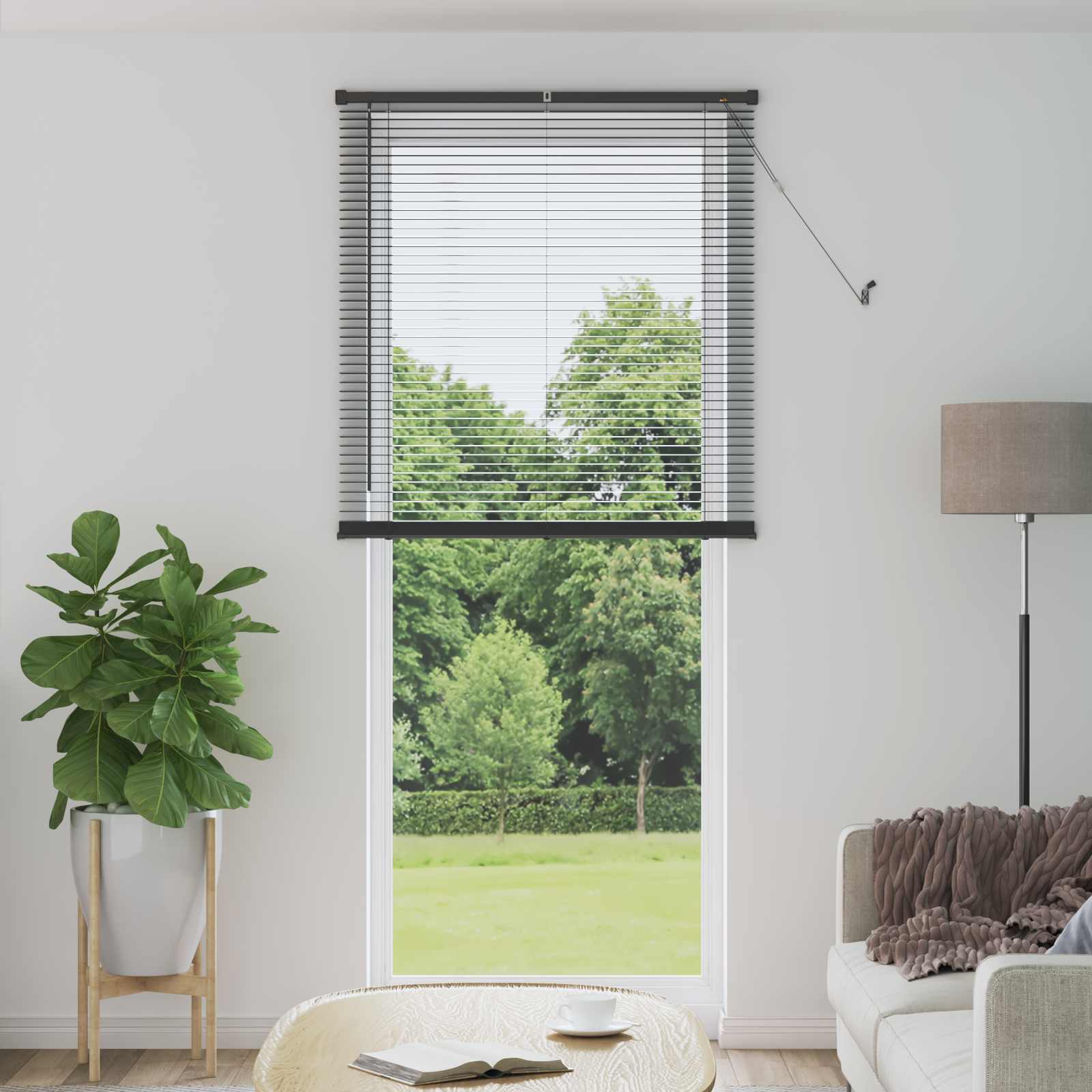 Venecijanska roleta Srebrno Siva 213 x 100 cm PVC
