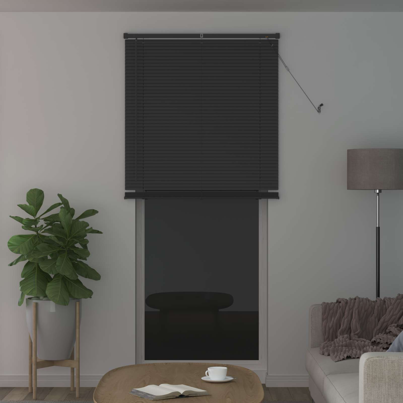Venecijanska roleta Srebrno Siva 213 x 100 cm PVC