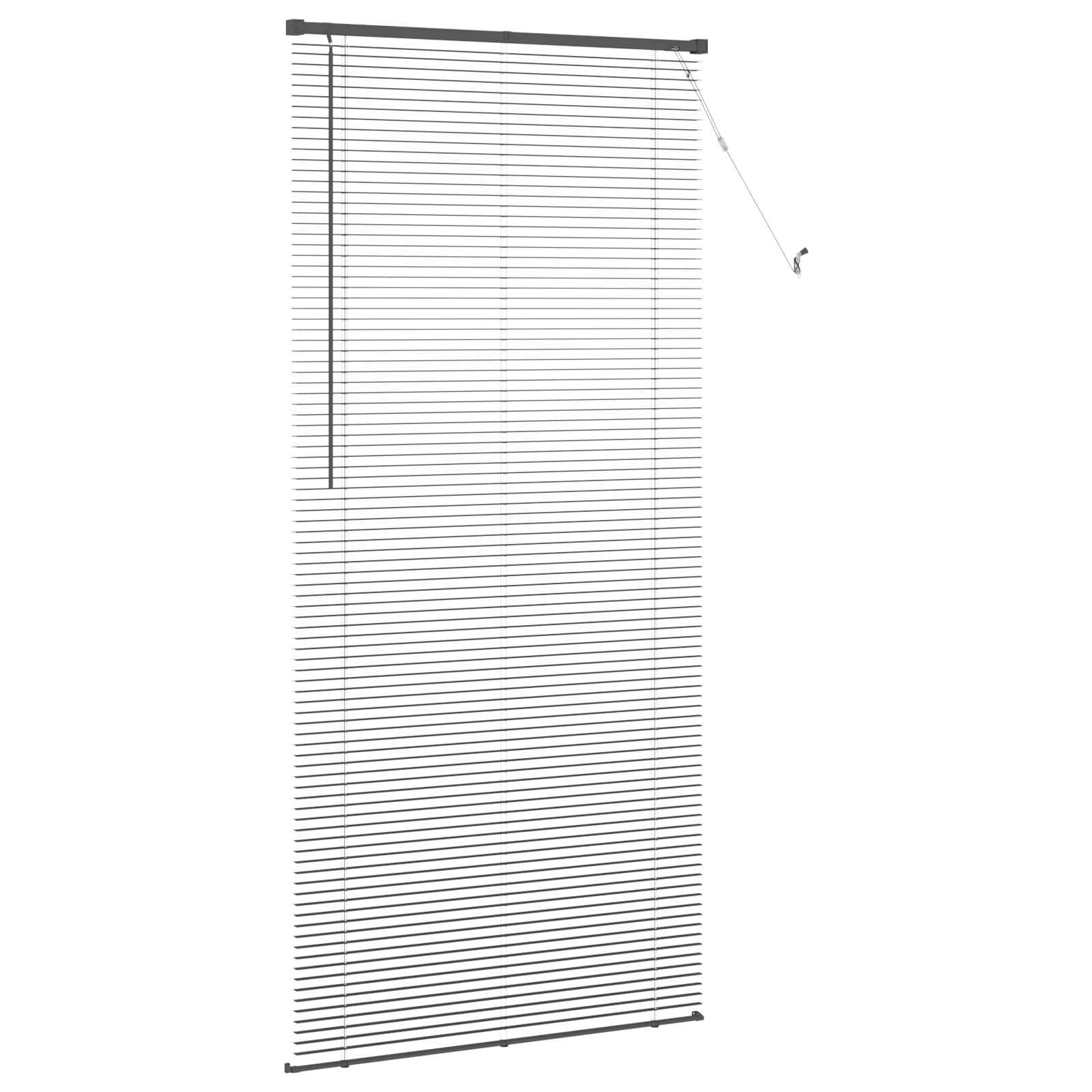 Venecijanska roleta Srebrno Siva 213 x 100 cm PVC