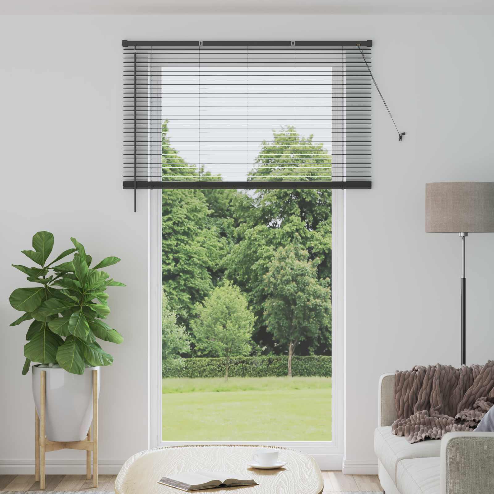 Venecijanska roleta Srebrno Siva 213 x 130 cm PVC