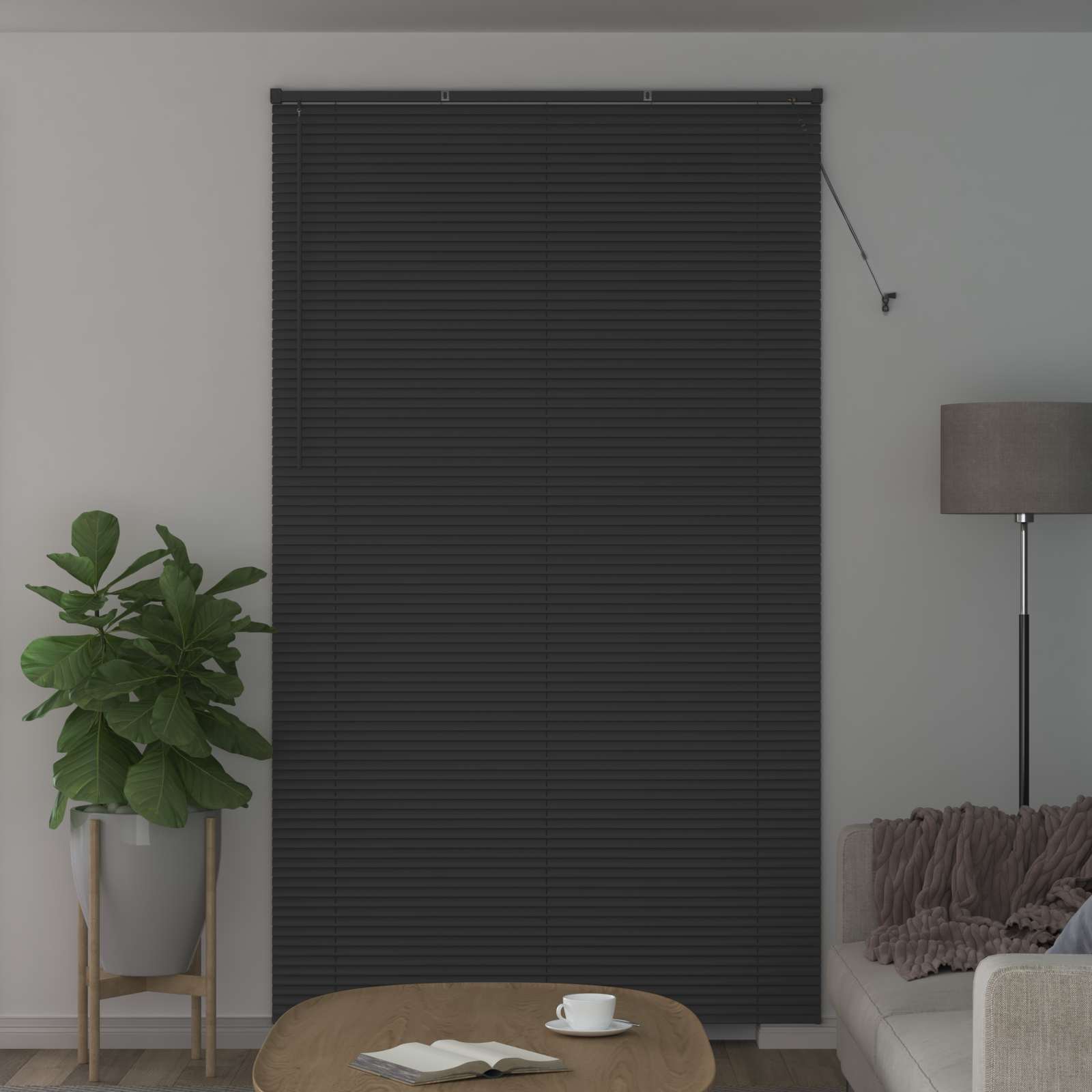 Venecijanska roleta Srebrno Siva 213 x 140 cm PVC